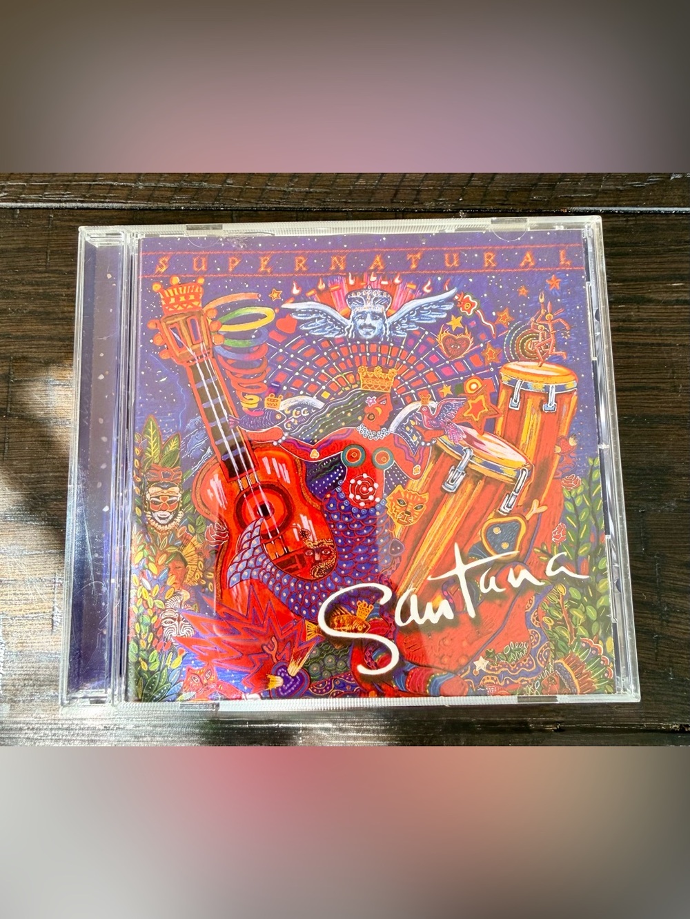 Santana Supernatural CD 1999 Arista Original Press Smooth Maria Maria Vintage